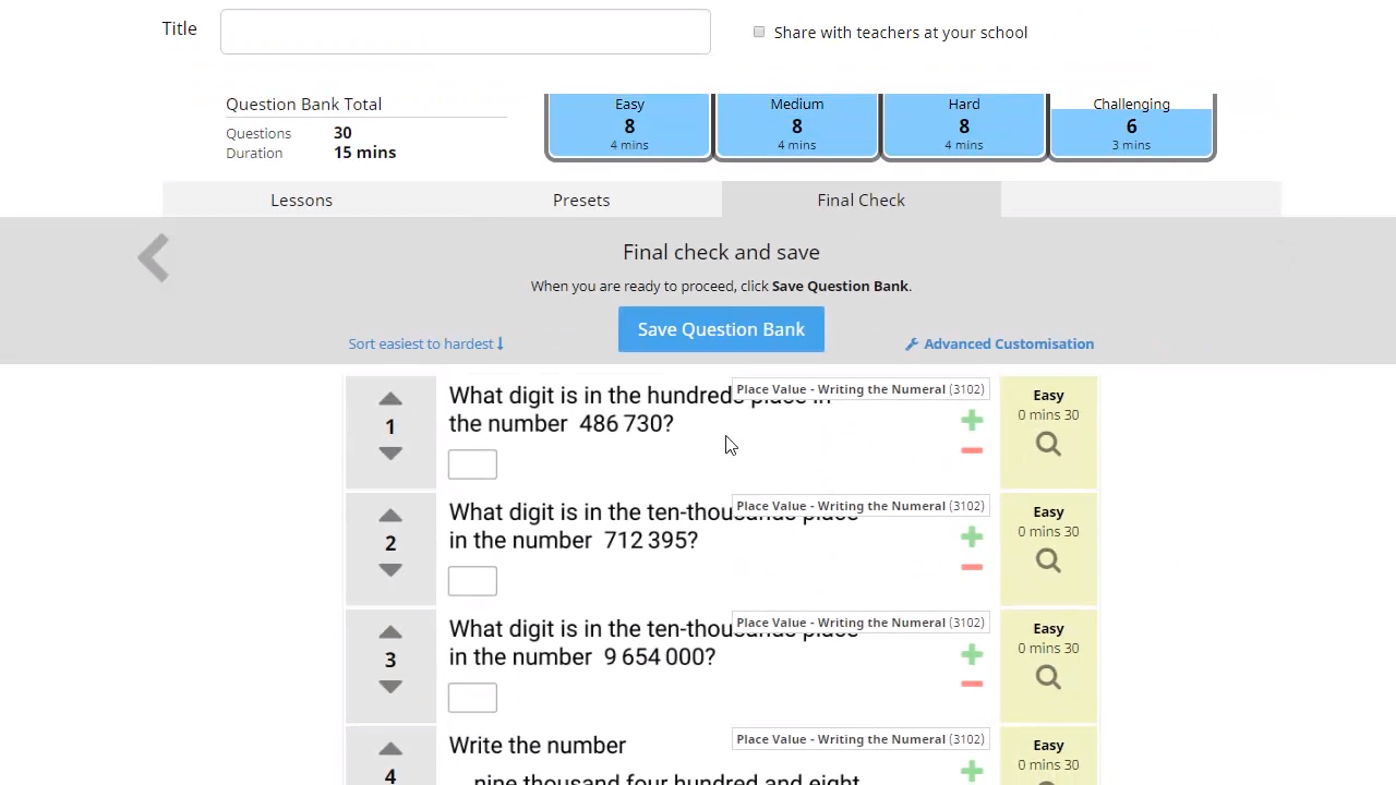 Generate Questions